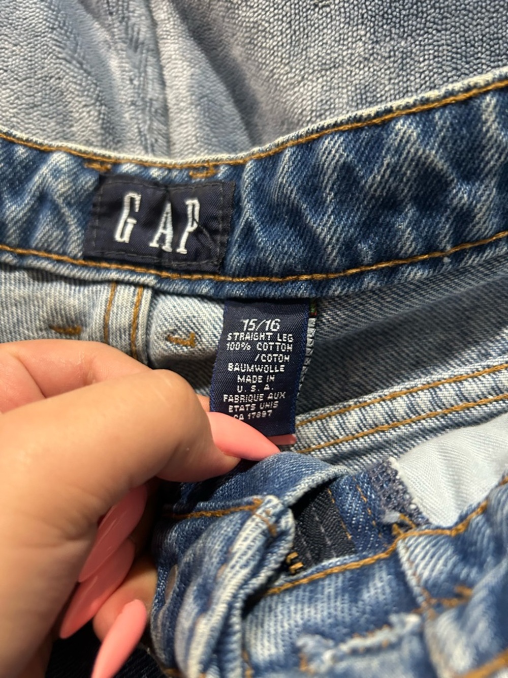 GAP Light Wash Denim Jeans